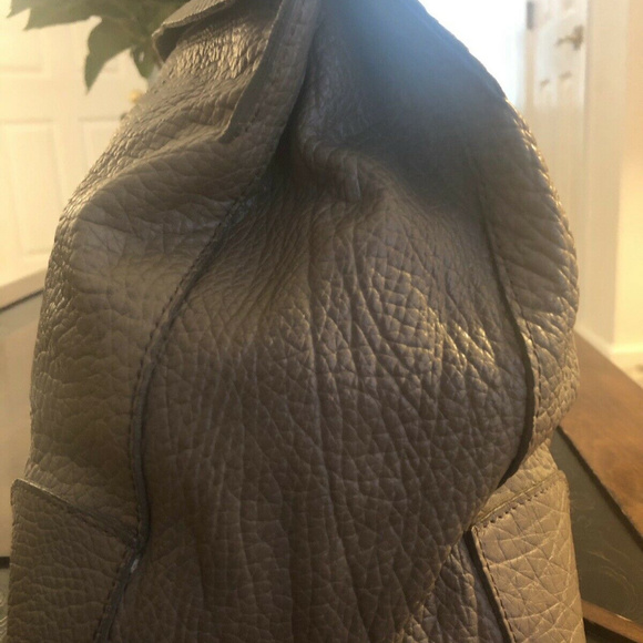 FURLA LARGE PIPER PEBBLE LEATHER SATCHEL PREOWNED - Picture 5 of 8